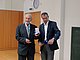 Opening ceremony – bestowal of Suess Medal to Herbert Stradner, H. Stradner and P. Krois (Photo C. Stocker)