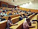 Opening ceremony – bestowal of Suess Medal to Herbert Stradner, audience listening to the laudatio for H. Stradner by W. Piller (Photo E. Wolfgring)